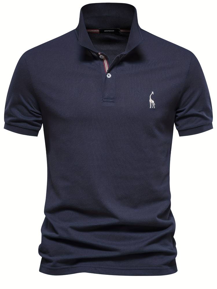 Mateo | Slim Fitted Klassisches Poloshirt mit dezentem Kragendetail - Image 6