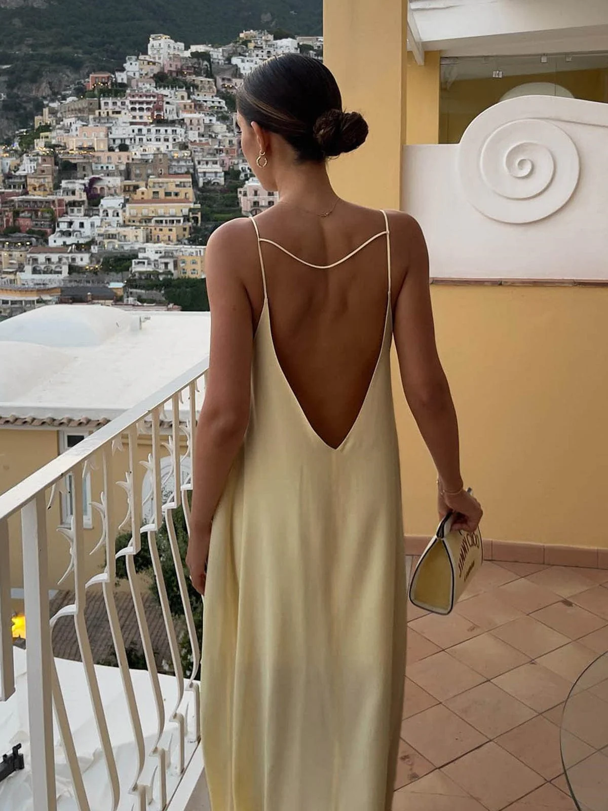 Mathilda | Luxus Slipdress mit tiefem Rückenausschnitt – Elegante Abendmode - Image 5