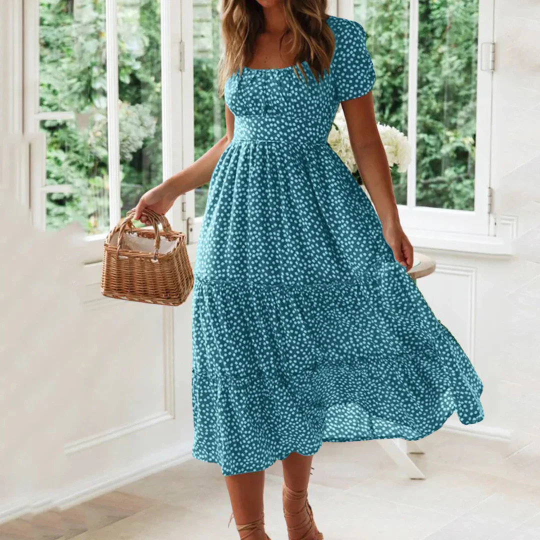 Mathilde – Charmantes Blumenkleid mit Stufen - Image 2
