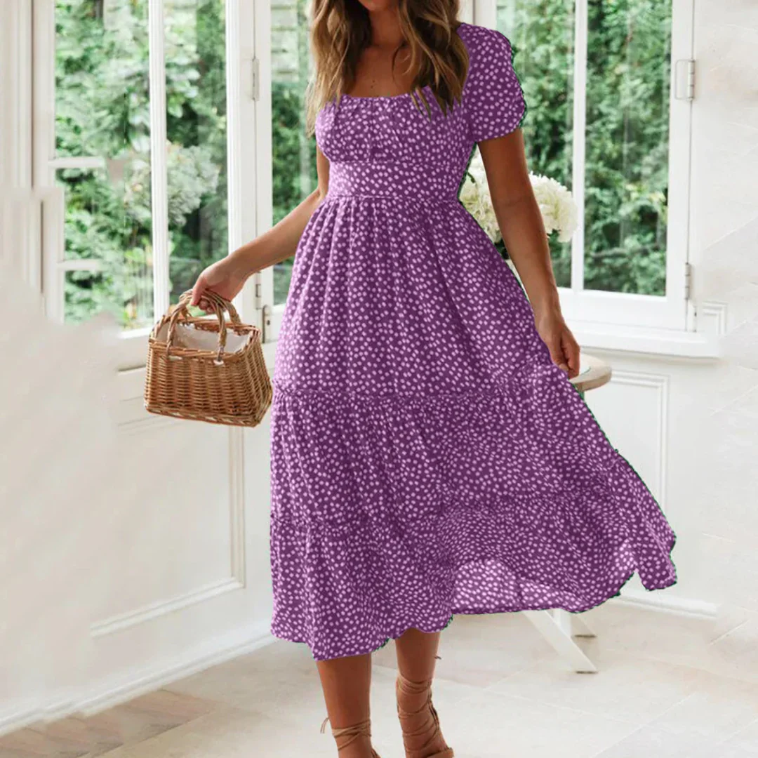Mathilde – Charmantes Blumenkleid mit Stufen - Image 4