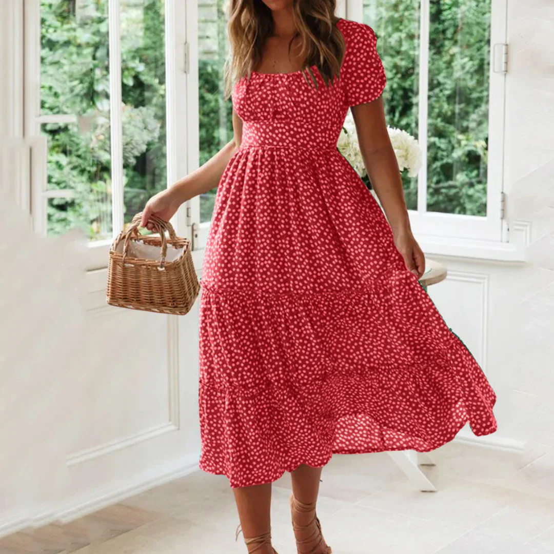 Mathilde – Charmantes Blumenkleid mit Stufen - Image 5