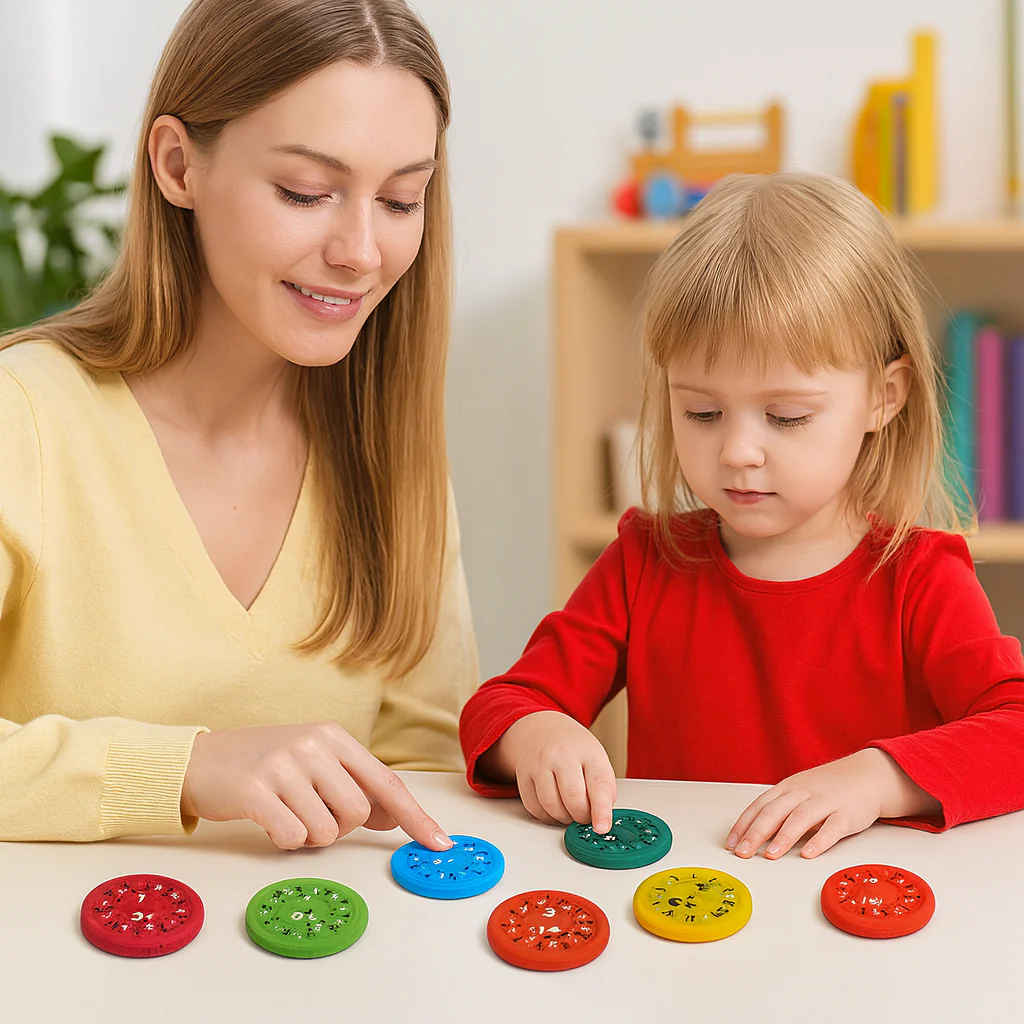 MathSphere | Fidget Spinner Spielzeug für anregendes und lehrreiches Spielen - Image 4