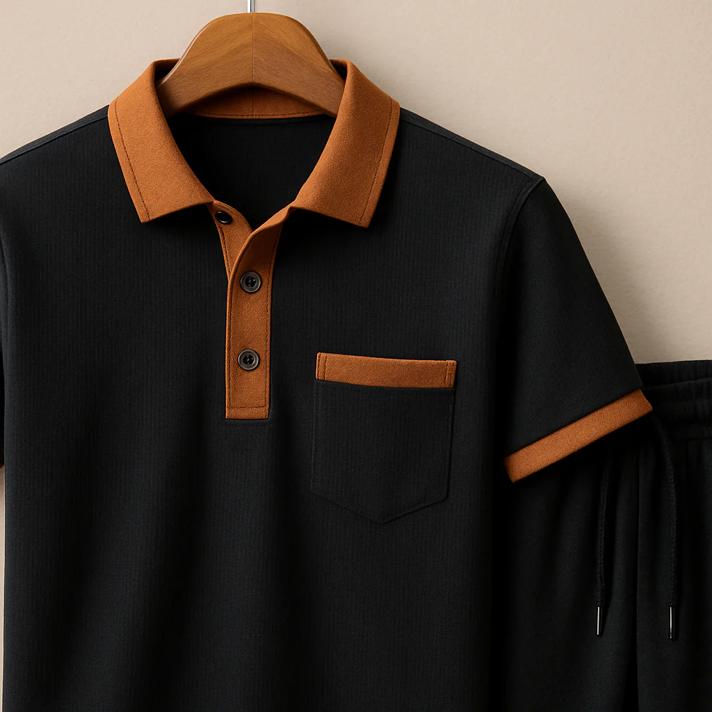 Matthias | Baumwolle Poloshirt-Set für Herren - Image 4