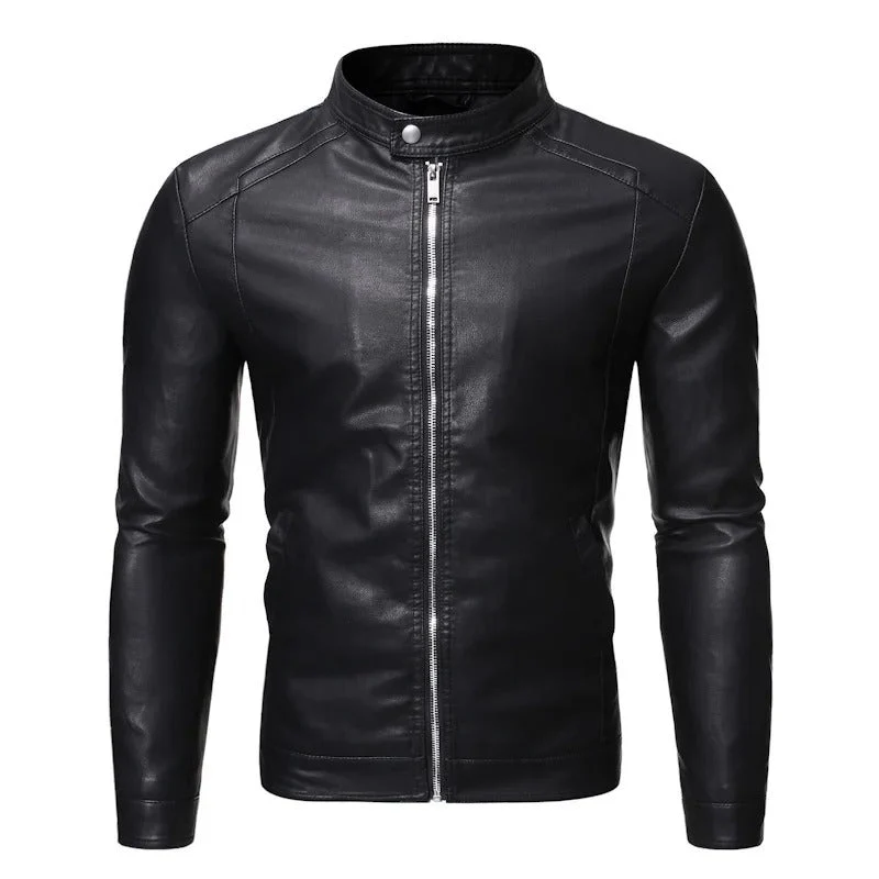 Matthias-Johann® | Lederjacke mit Stehkragen - Image 3