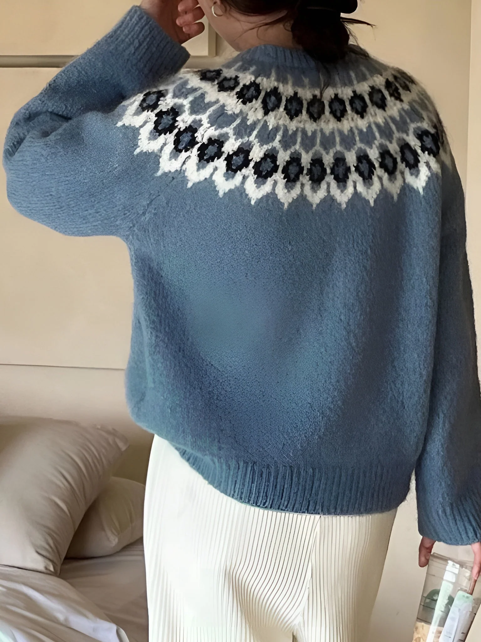 Maud | Jacquard Sweater - Image 2