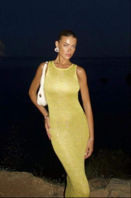MAUDE | LANGES ÄRMELLOSES KLEID - Image 5