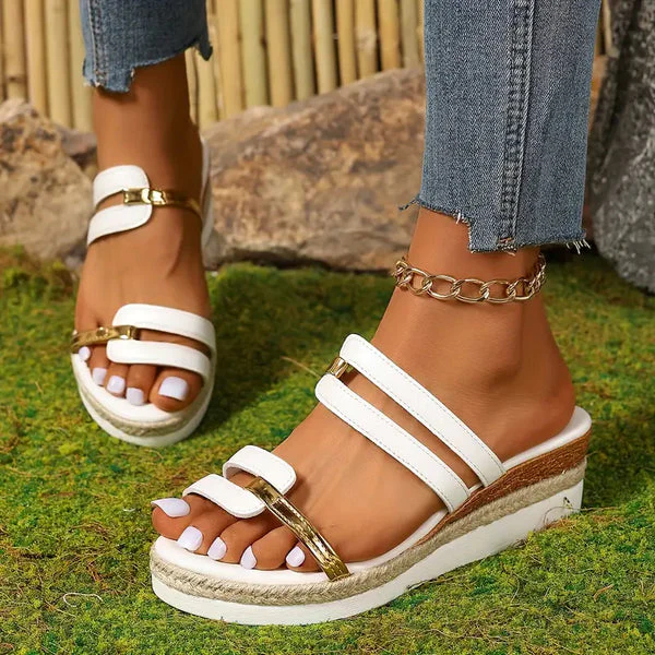 Maurice | Elegante, stilvolle Keilsandalen - Image 3