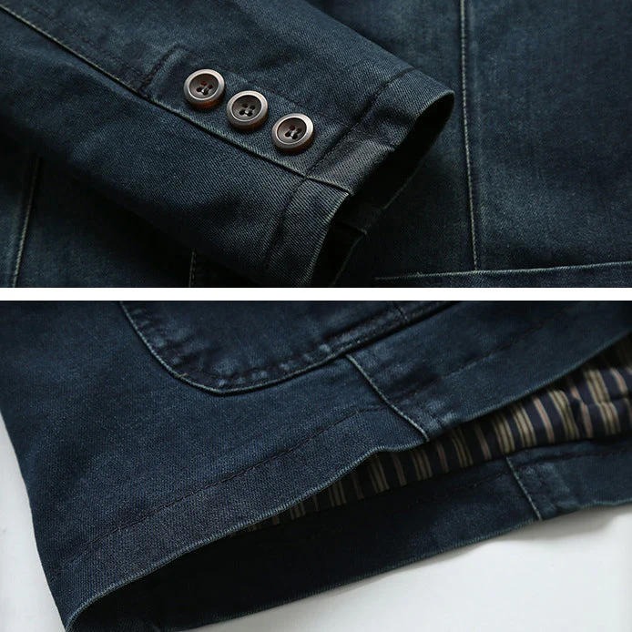 Maverick | Herren-Denim-Blazer - Image 4