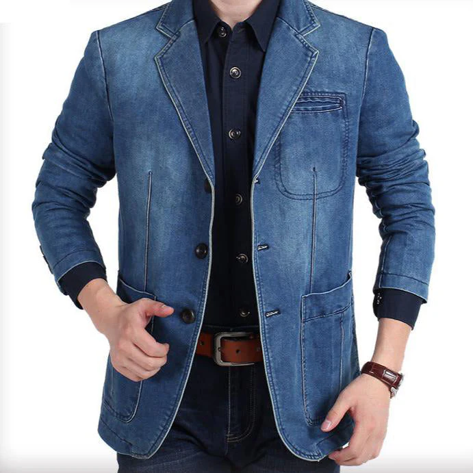 Maverick | Herren-Denim-Blazer - Image 5
