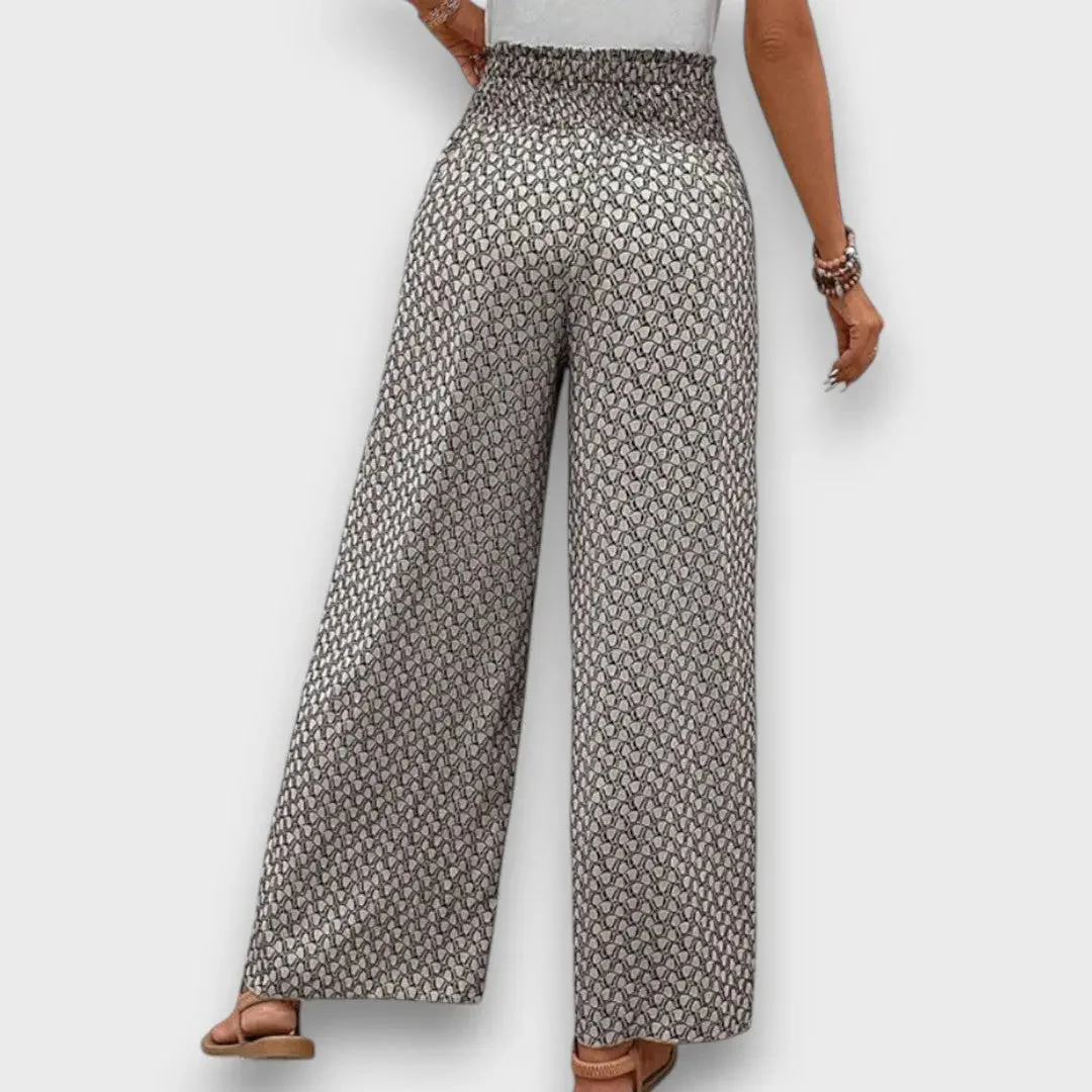 Mavilda – Weit geschnittene Hose mit hohem Bund - Image 2