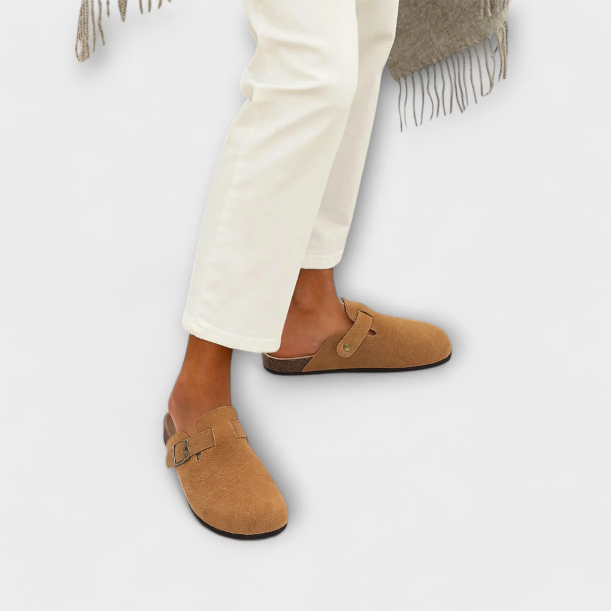 Mavira – Komfort-Slipper mit Korkfußbett - Image 6