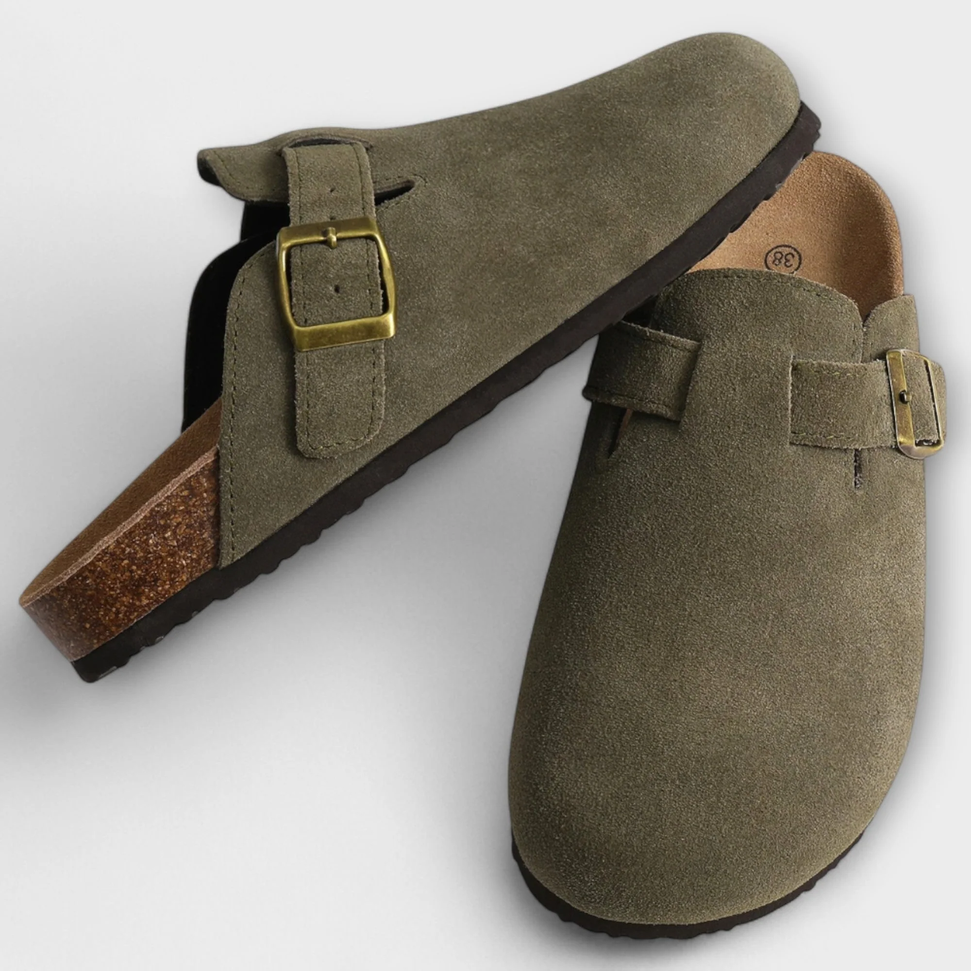 Mavira – Komfort-Slipper mit Korkfußbett - Image 7
