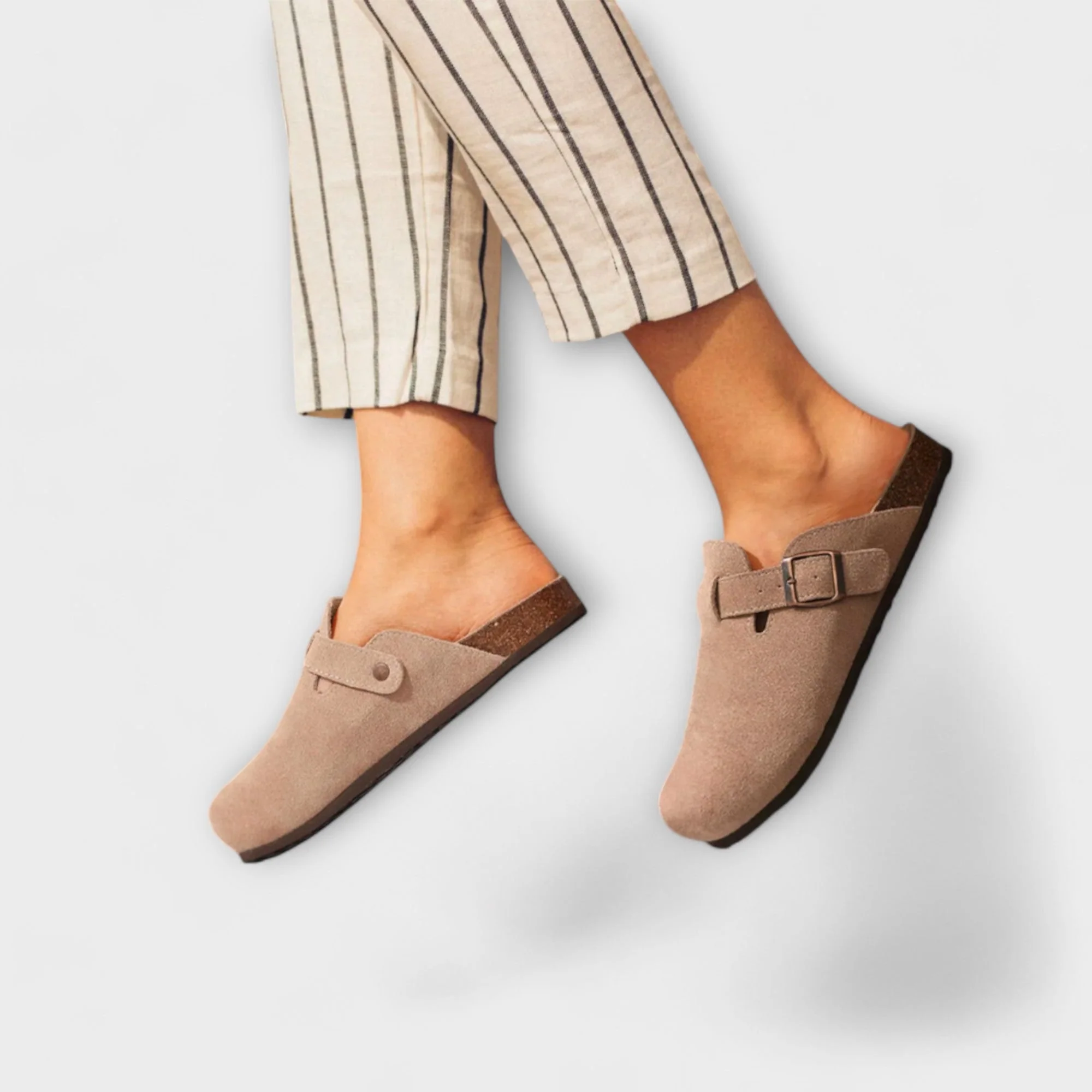 Mavira – Komfort-Slipper mit Korkfußbett - Image 9