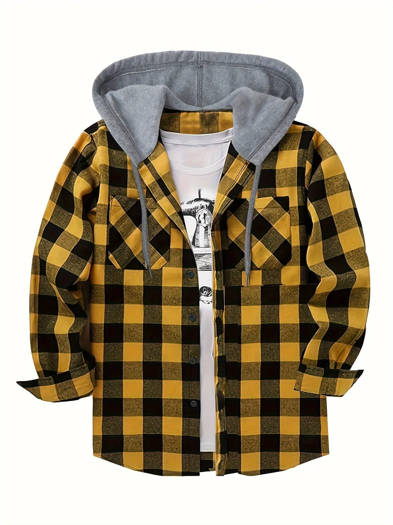 MAX HOODIE FLANELLJACKE - Image 6