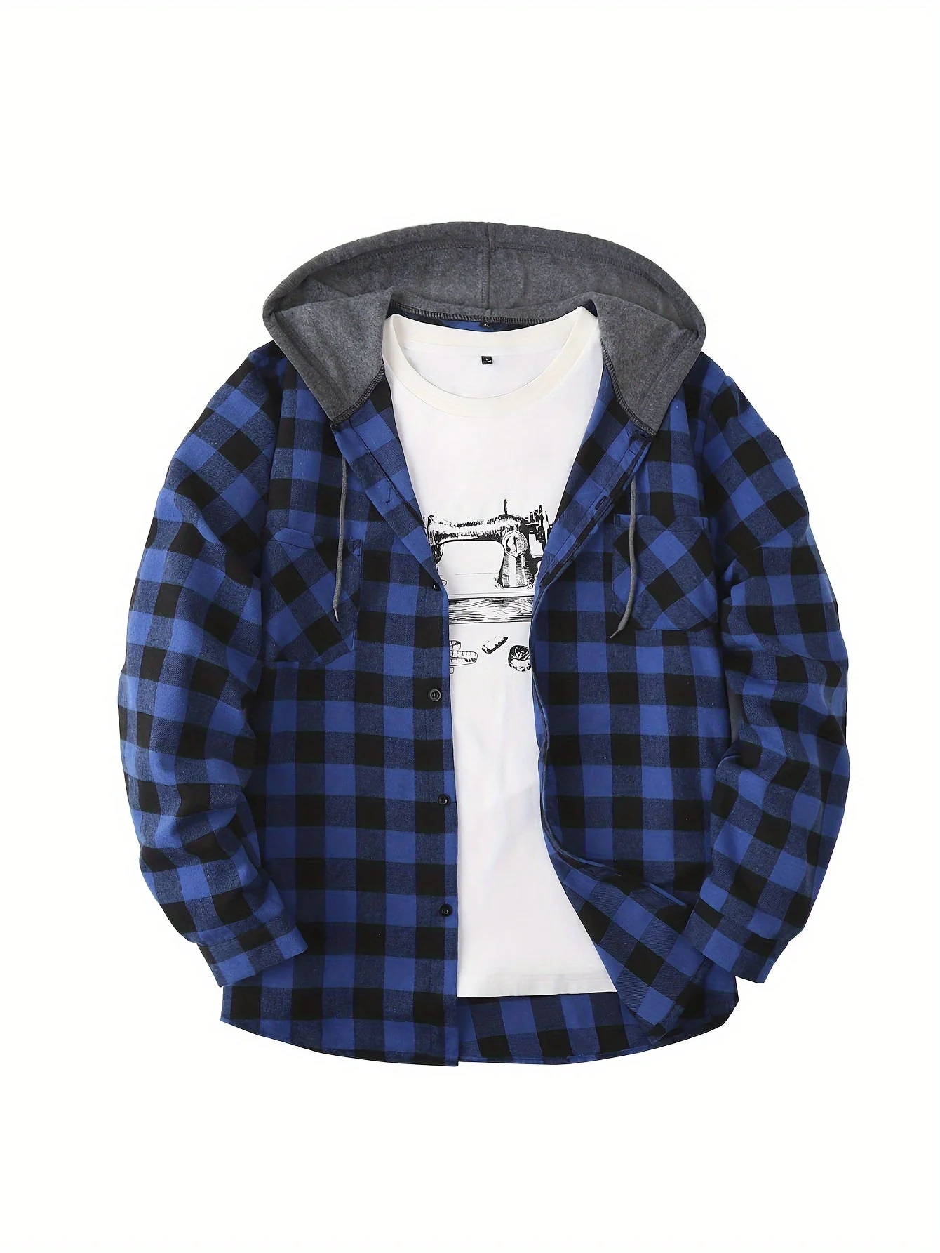 MAX HOODIE FLANELLJACKE - Image 8