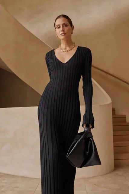 Maxi™ | Strick-Langkleid - Image 8