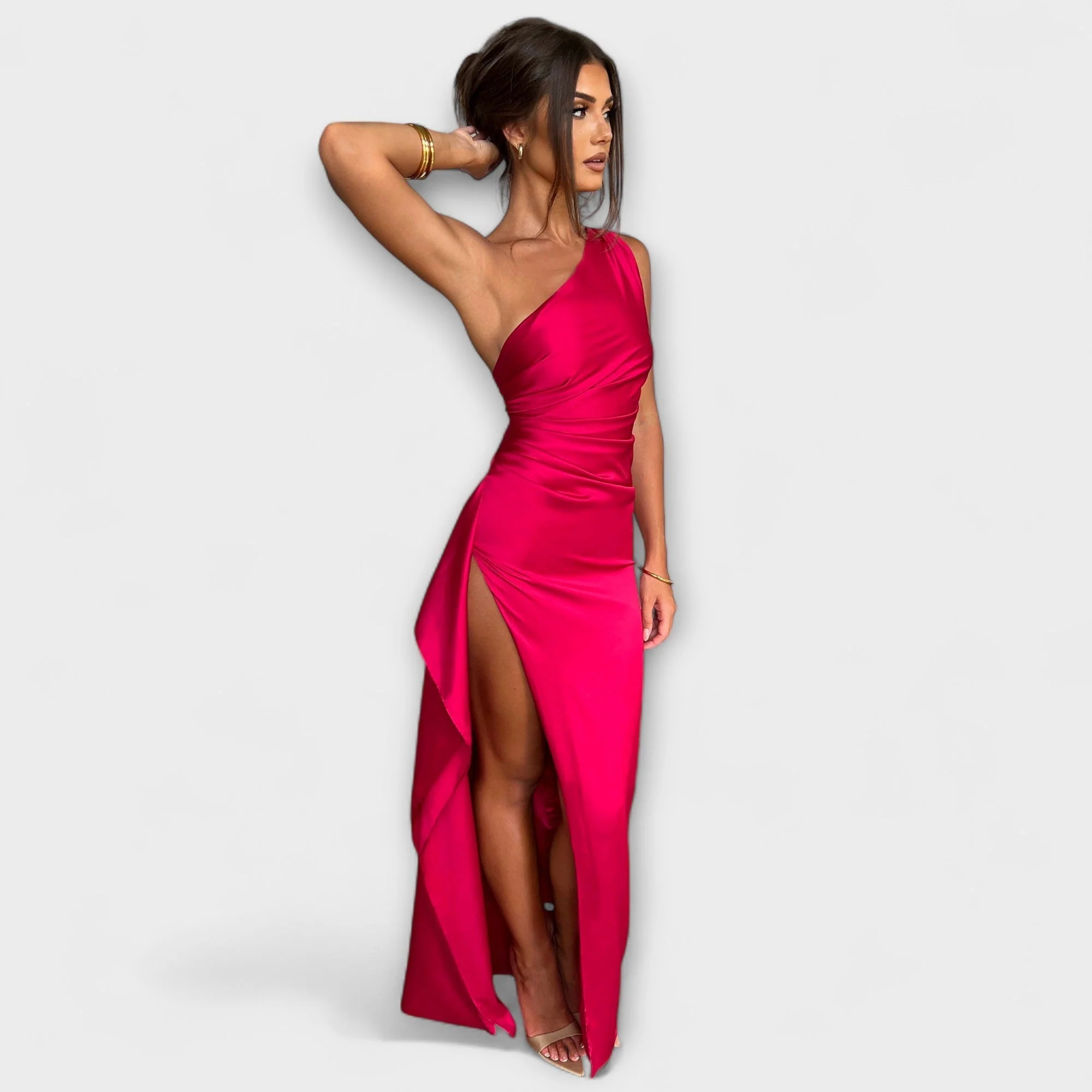 Maxikleid mit einem Schulterdesign - Image 4