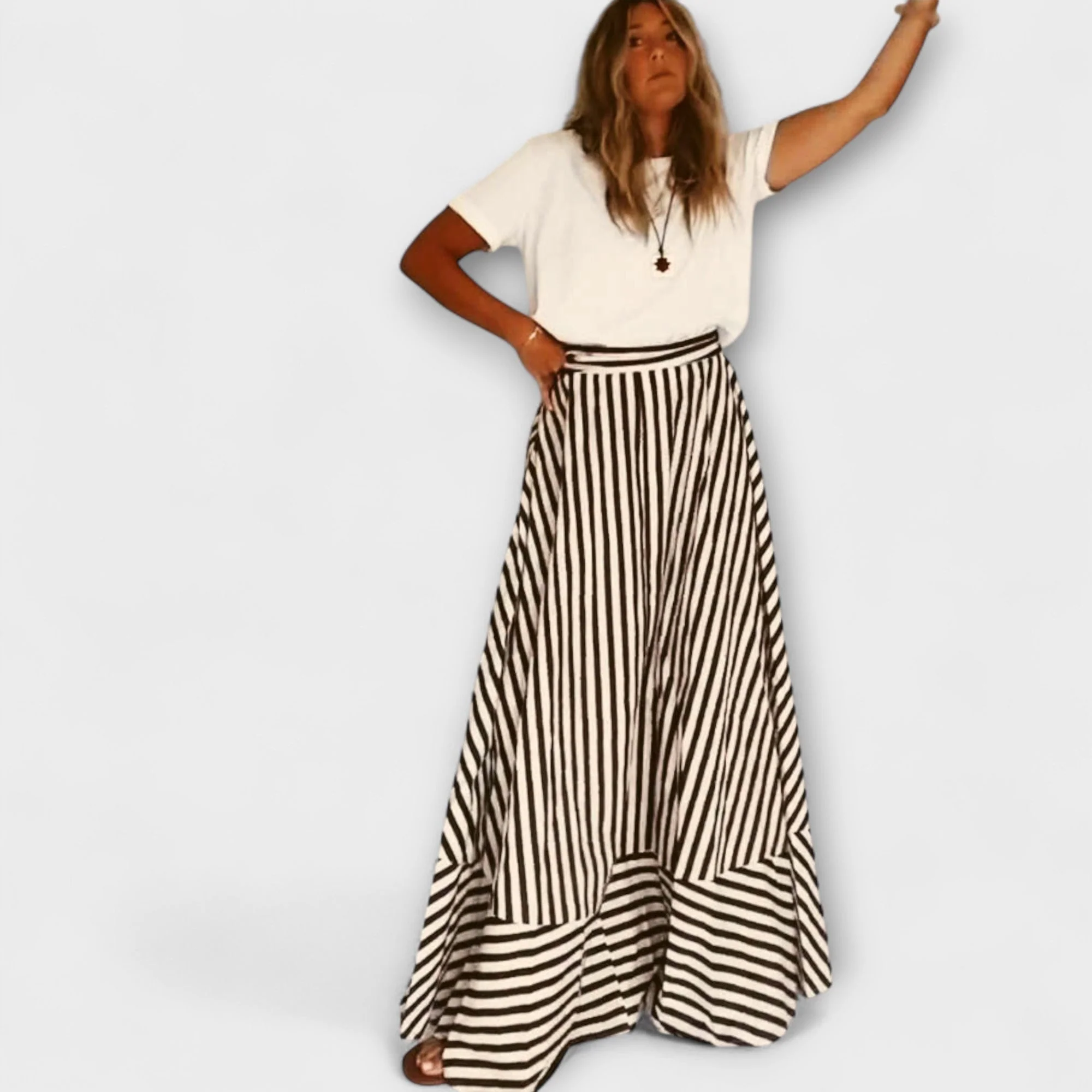 Maxikleid mit Rüschenshirt von Nachtzauber - Image 2
