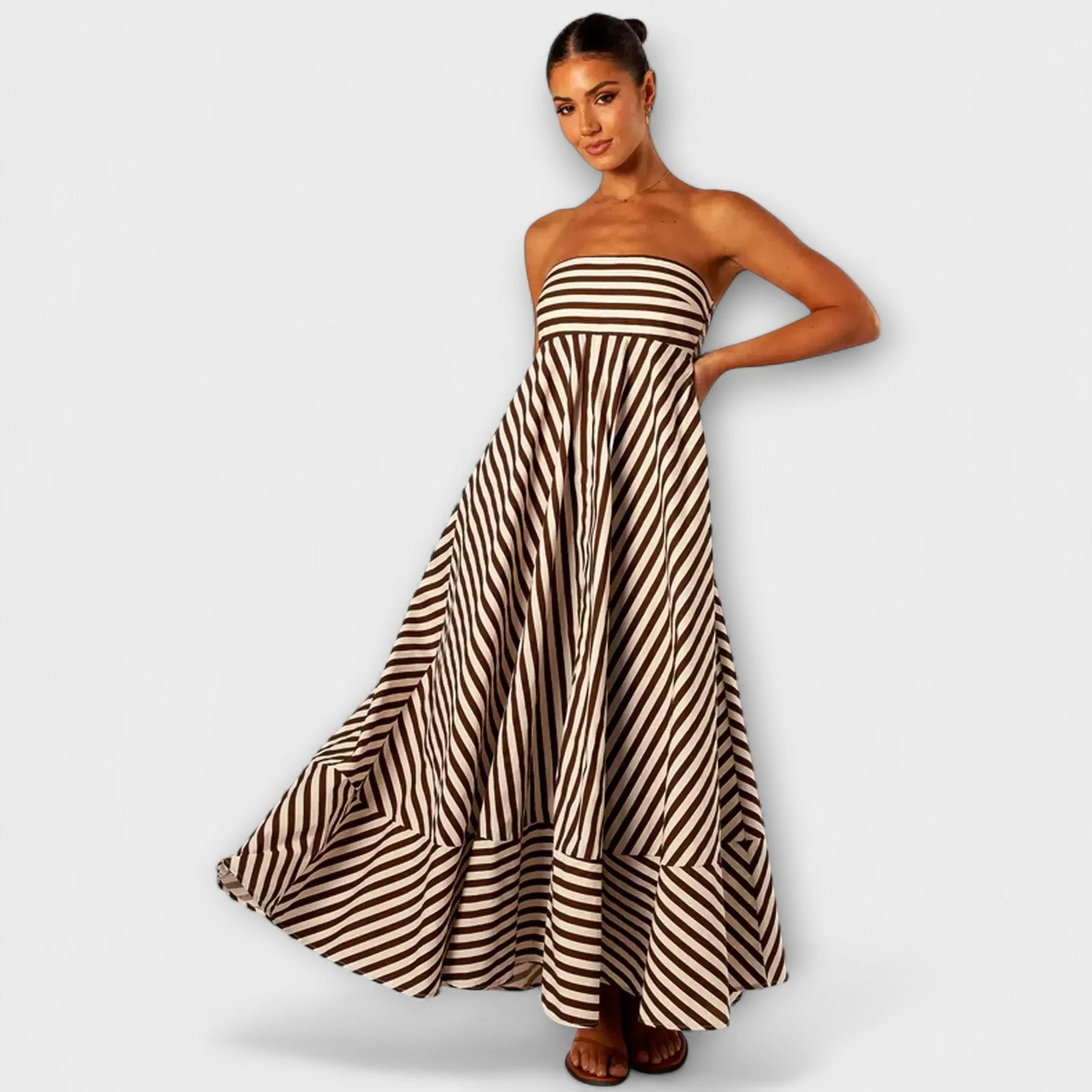 Maxikleid mit Rüschenshirt von Nachtzauber - Image 3