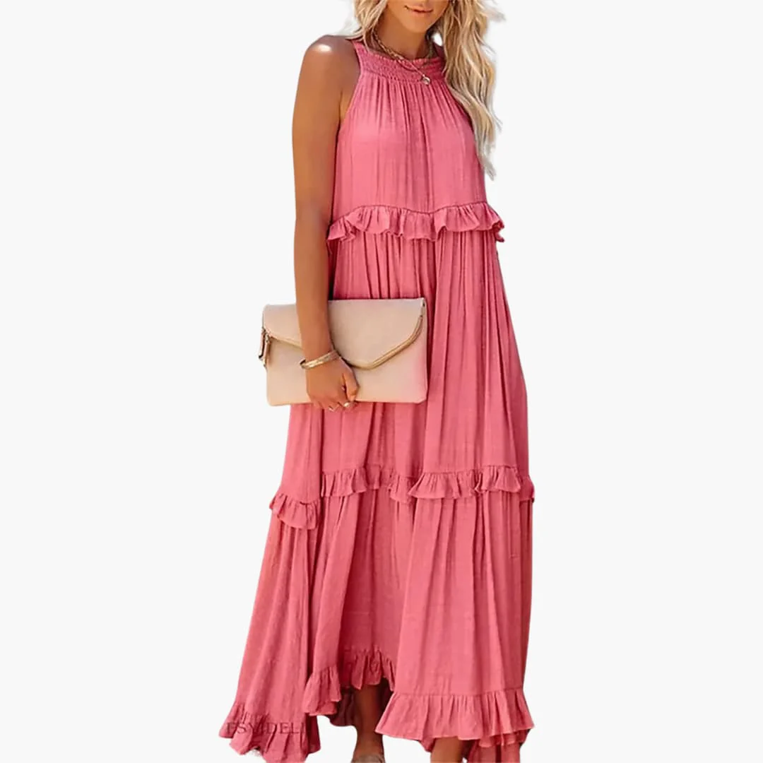 Maxikleid Stufen - Rüschenkleid für Damen, elegant & luftig - Image 28