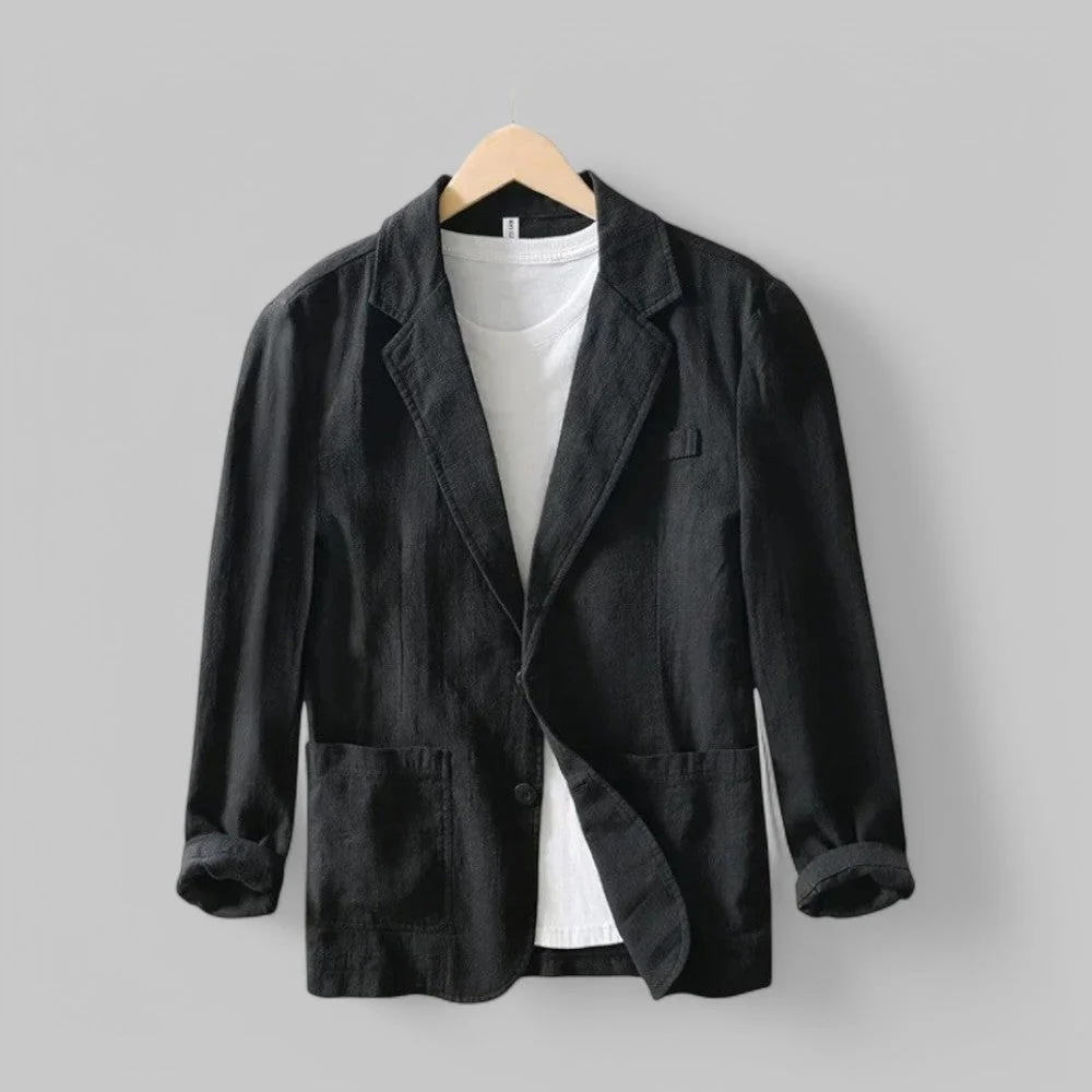 Maximilian | Leichte Strickjacke aus Leinenmischung - Image 5