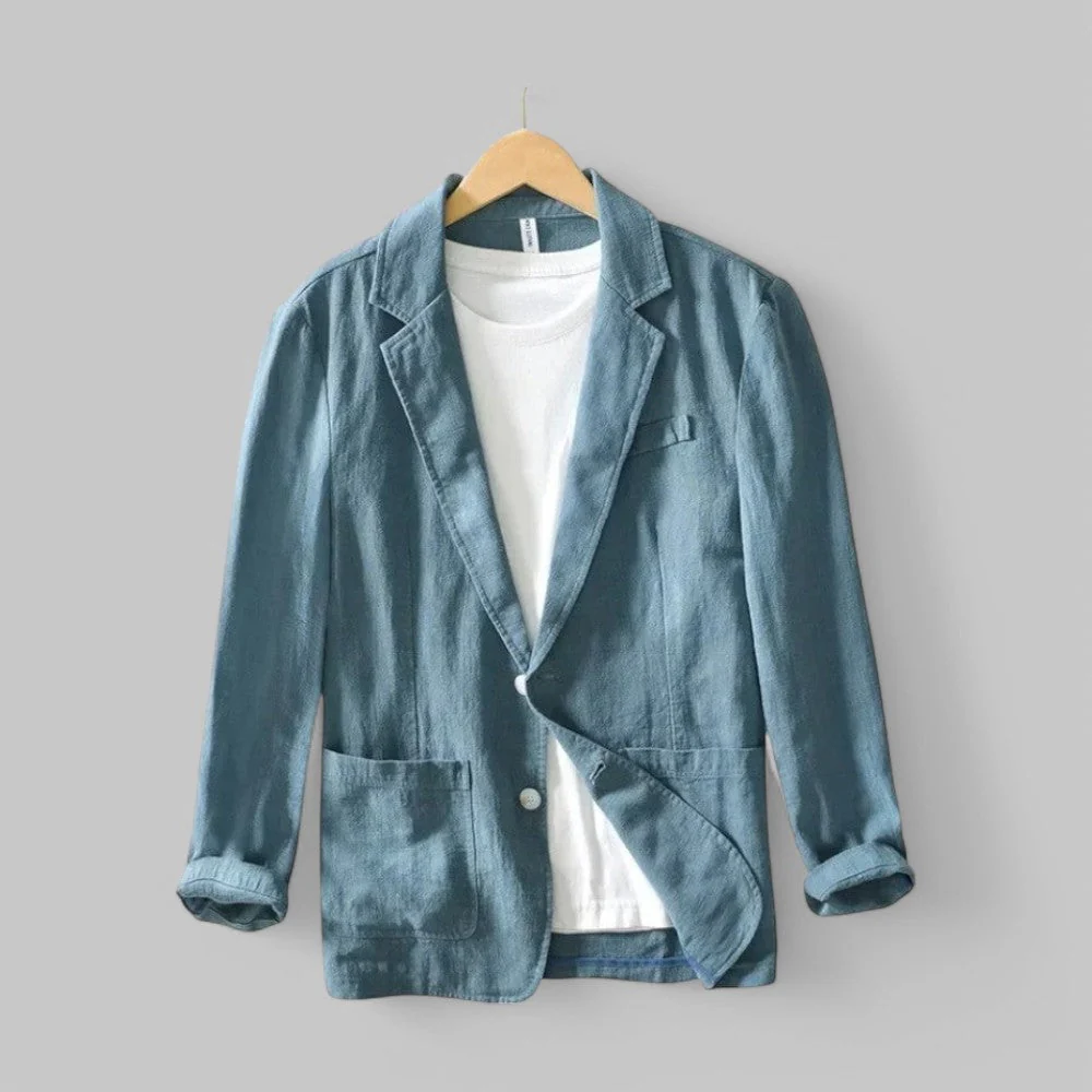 Maximilian | Leichte Strickjacke aus Leinenmischung - Image 8