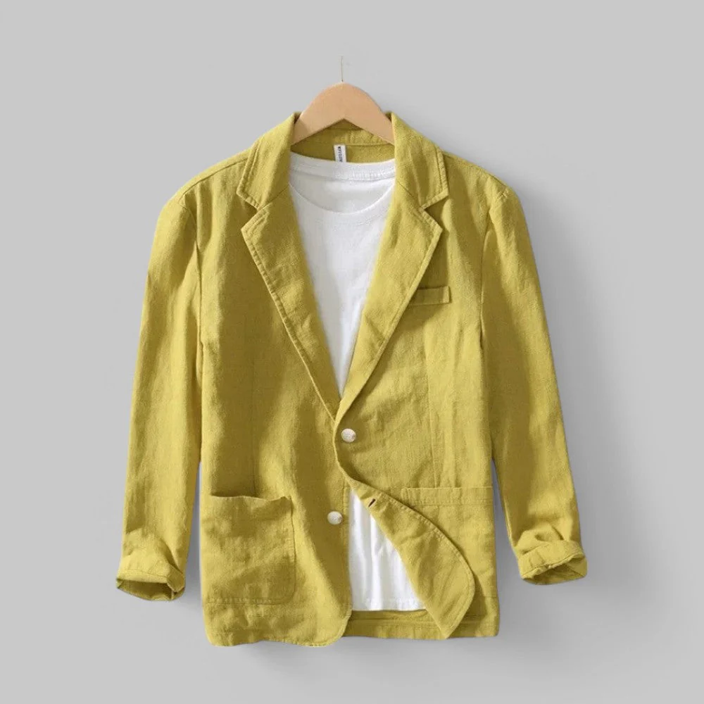 Maximilian | Leichte Strickjacke aus Leinenmischung - Image 9