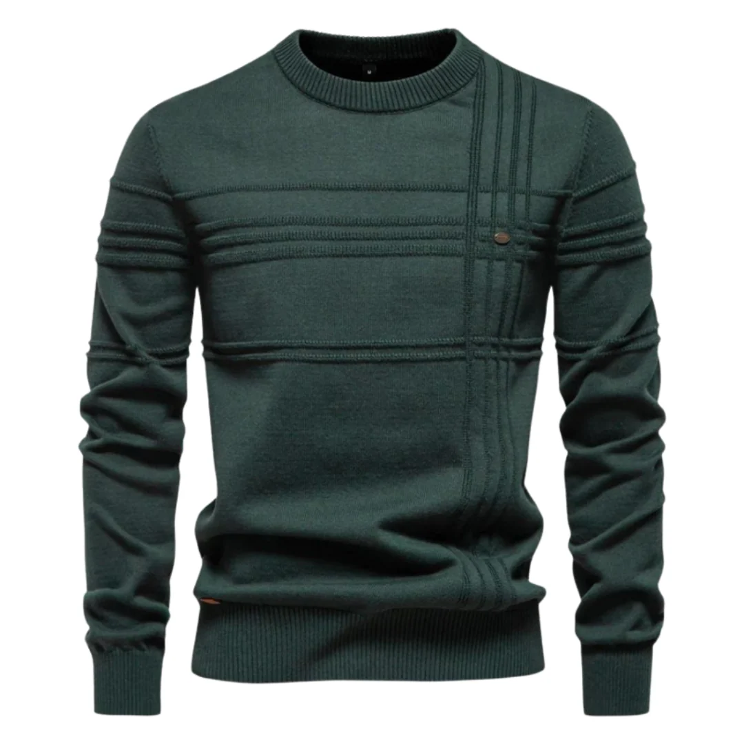 Maziarz - Eleganter Pullover Mit Karomuster - Image 4