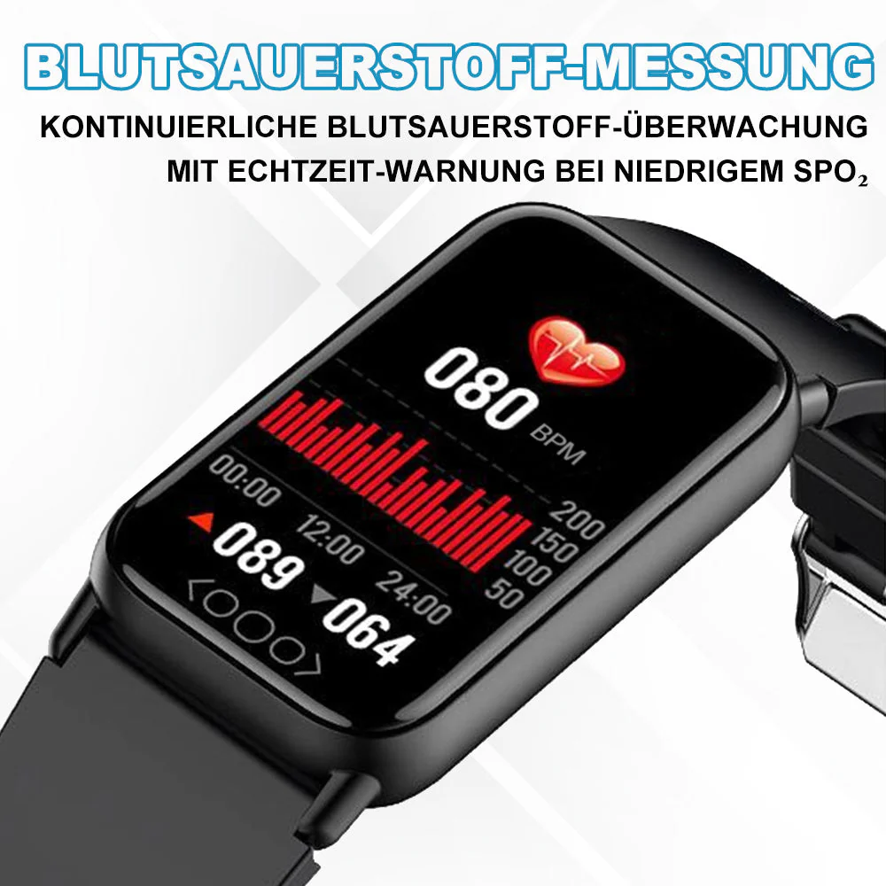 Medizinische Smartwatch Mit Mehrdimensionaler Gesundheitsüberwachung - Image 4