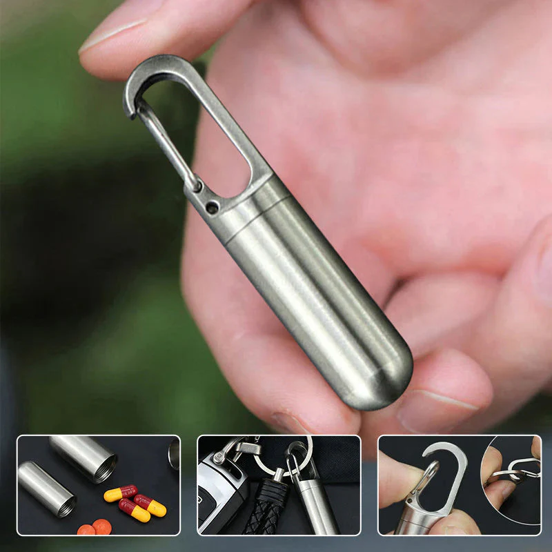 MedSafe Kompakter Pillenorganisator – Tragbares, wasserdichtes Medizinaschen für unterwegs - Image 7