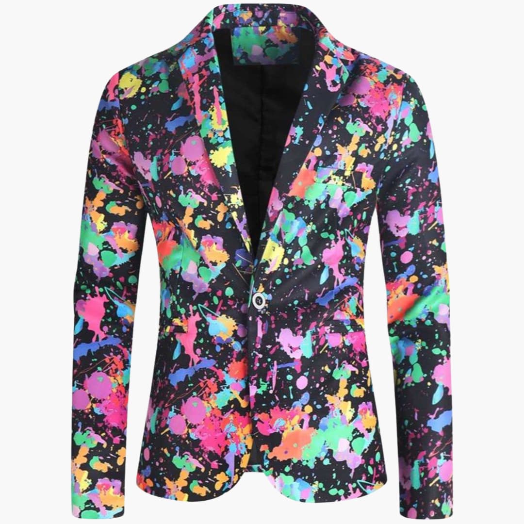 Mehrfarbiger Slim-Fit-Anzug für Herren - Moderner Look - Image 2
