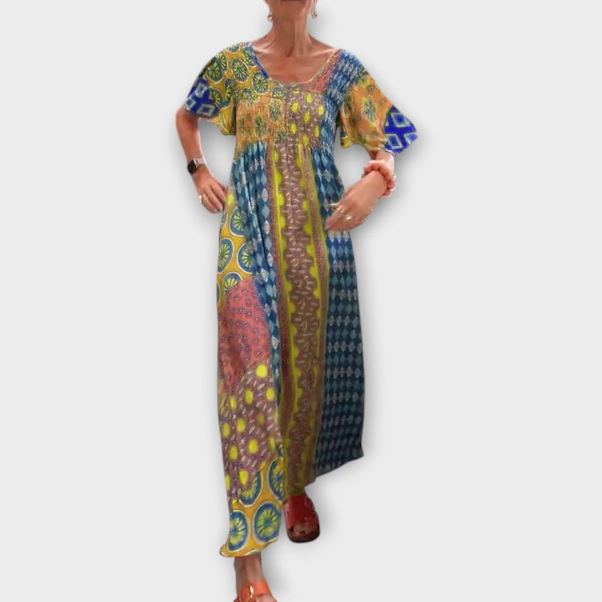 Melania - Lebhaftes Boho-Kleid im trendigen Stil - Image 6