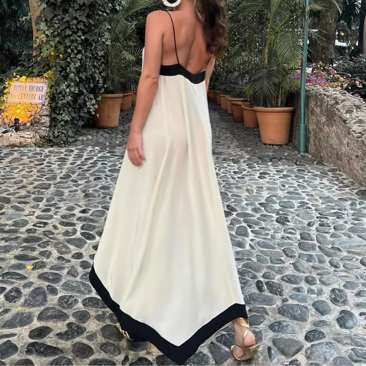 Mélanie | Schicke fließende Kleid