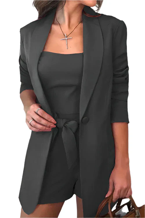 Meliora - 3-tlg. schickes Blazer-Kurzset - Image 4