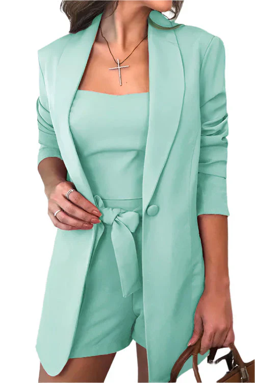 Meliora - 3-tlg. schickes Blazer-Kurzset - Image 7