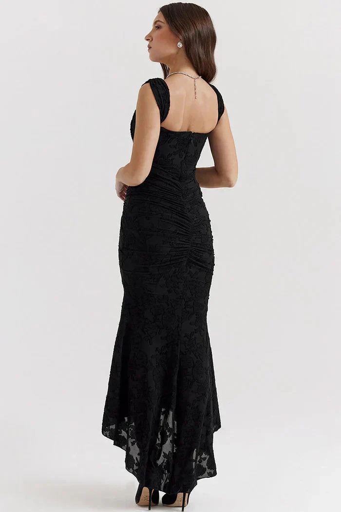 Melly – Elegantes schulterfreies Spitzenkleid - Image 2