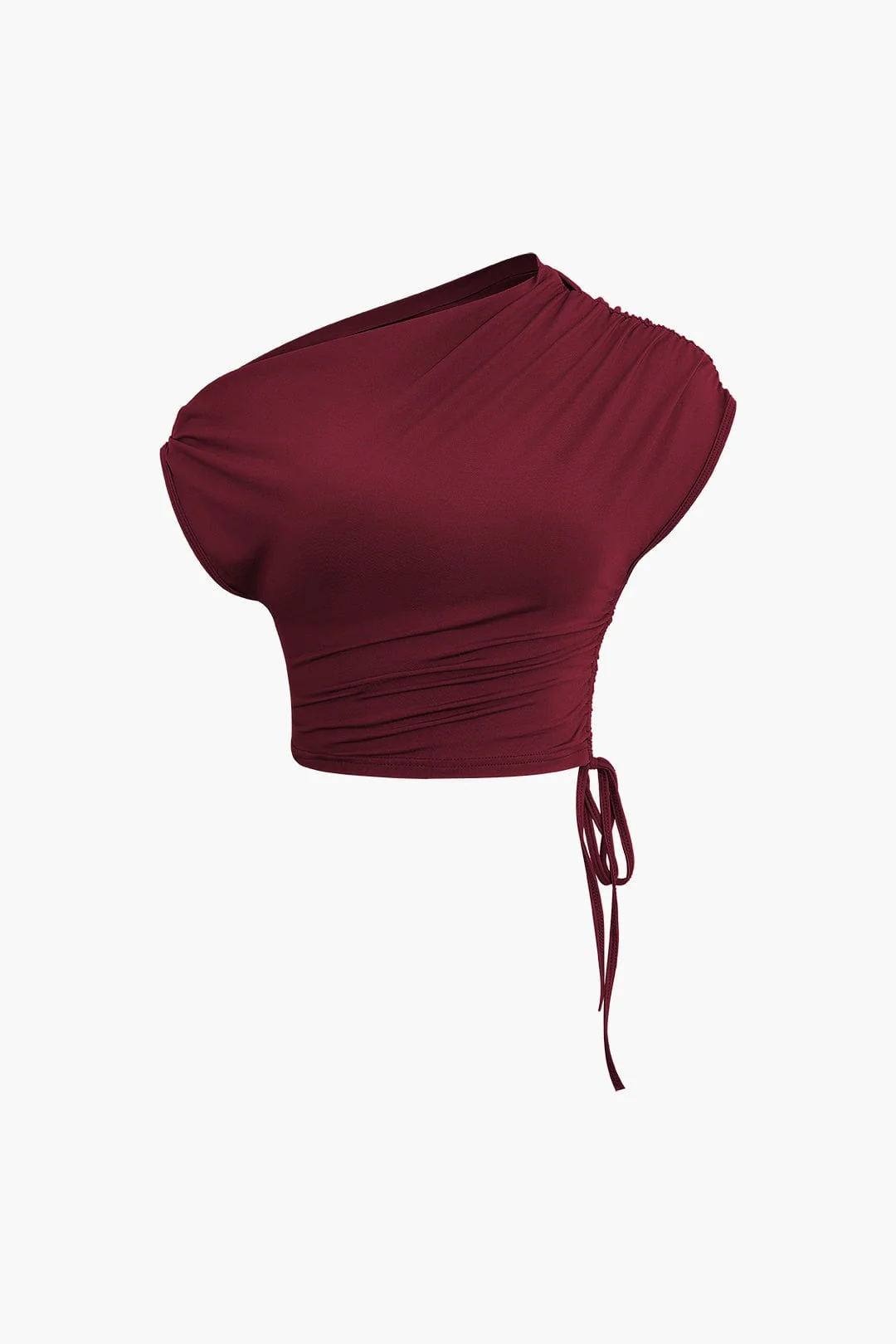 Melody | Asymmetrisches Zweiteiler-Set mit One-Shoulder Crop-Top & Maxi-Rock - Image 11