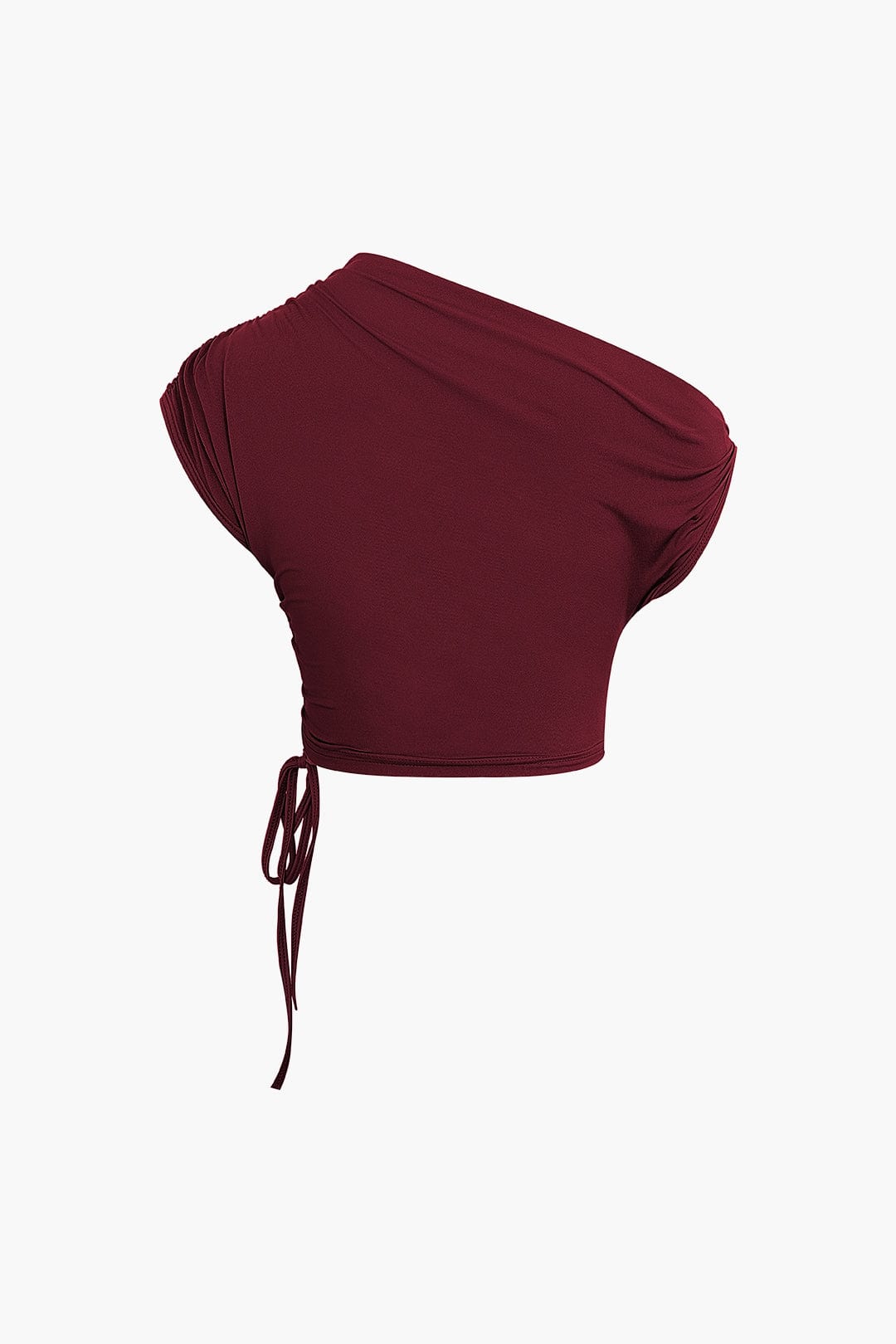 Melody | Asymmetrisches Zweiteiler-Set mit One-Shoulder Crop-Top & Maxi-Rock - Image 13