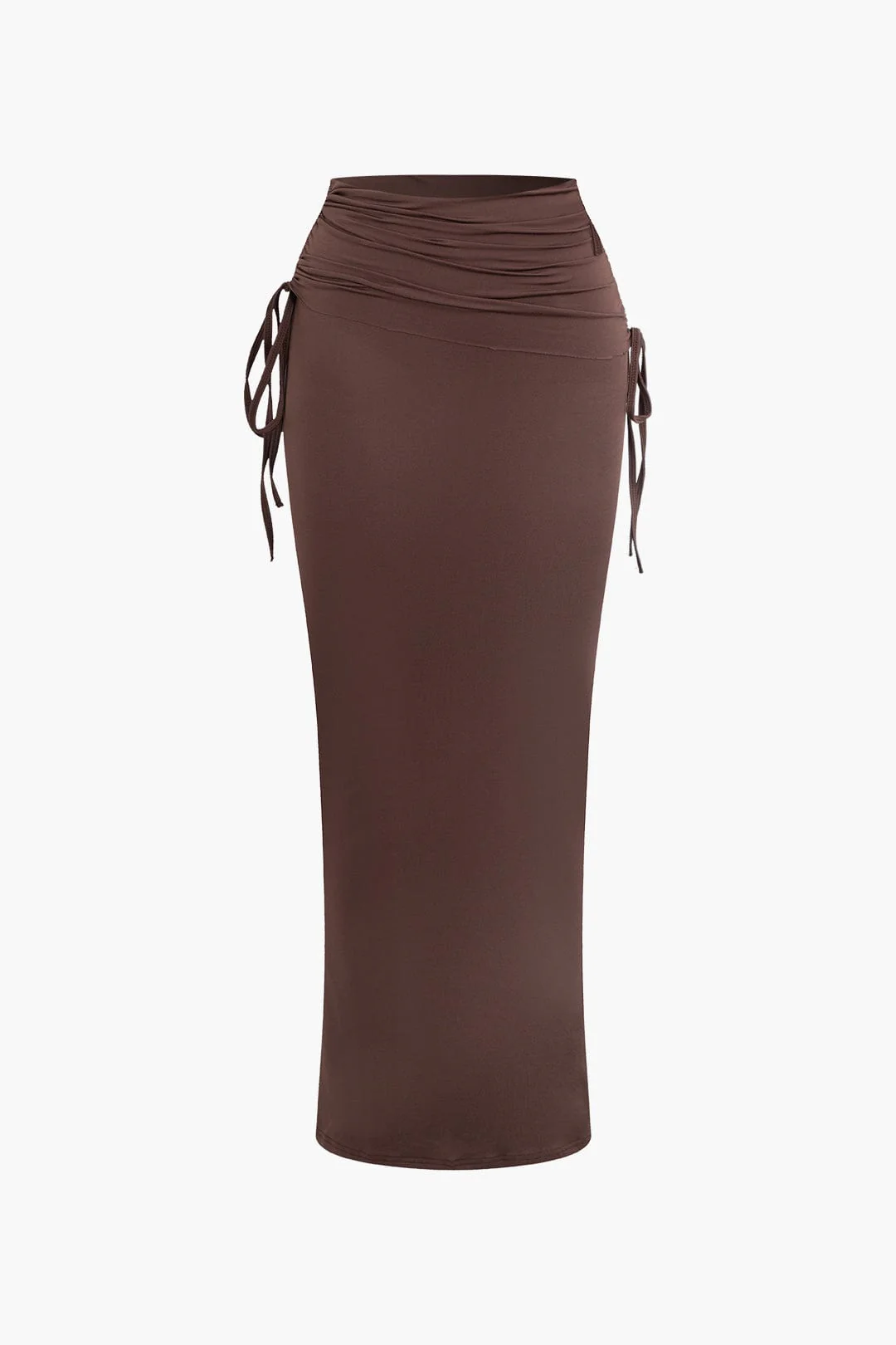 Melody | Asymmetrisches Zweiteiler-Set mit One-Shoulder Crop-Top & Maxi-Rock - Image 2