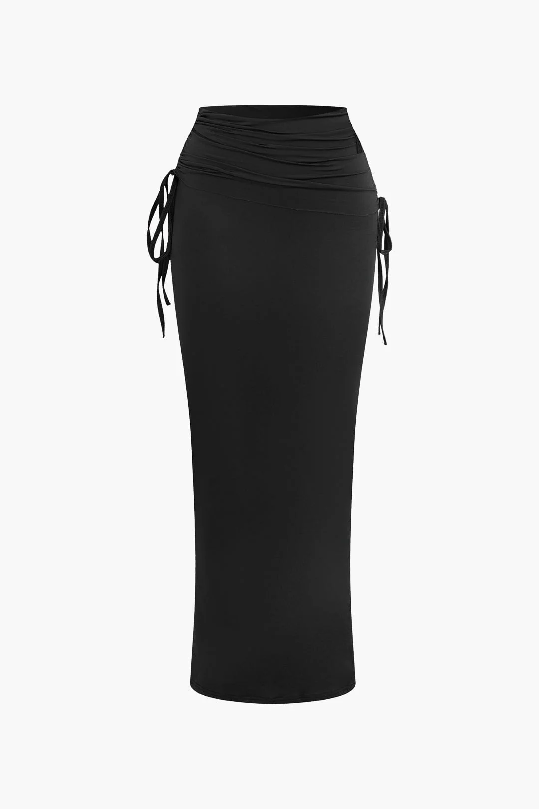 Melody | Asymmetrisches Zweiteiler-Set mit One-Shoulder Crop-Top & Maxi-Rock - Image 7
