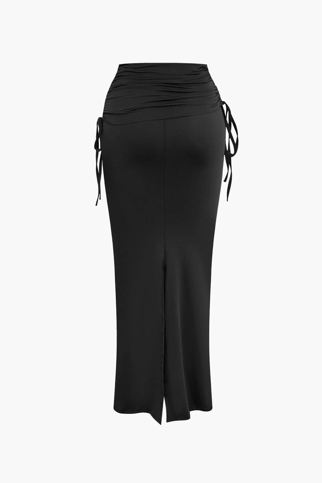 Melody | Asymmetrisches Zweiteiler-Set mit One-Shoulder Crop-Top & Maxi-Rock - Image 9