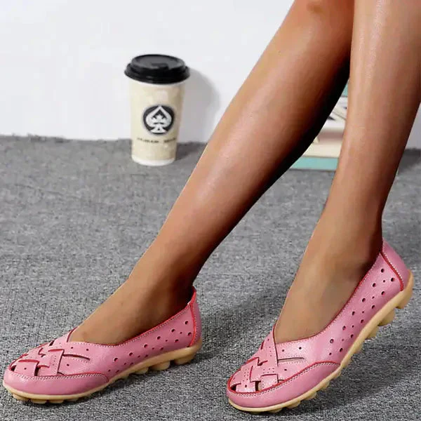 Melody – Stilvolle flache Lederschuhe - Image 4