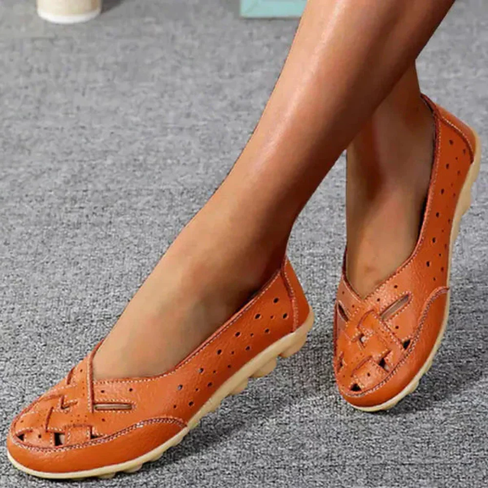 Melody – Stilvolle flache Lederschuhe - Image 6