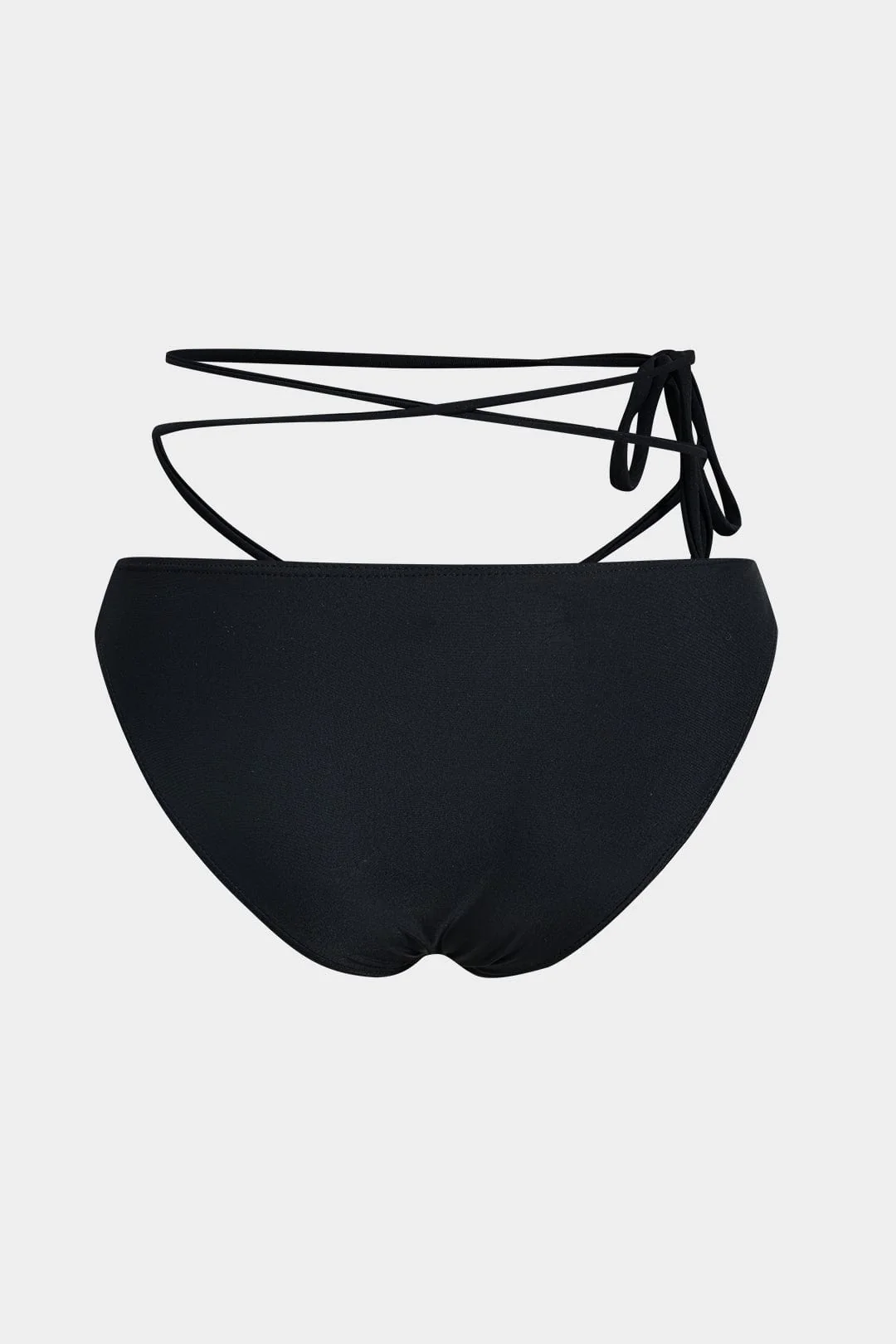 Meredith | Dreiteiliges Bikini-Set mit Wickelband-Design, Perlen-Details und transparentem Pareo - Image 4