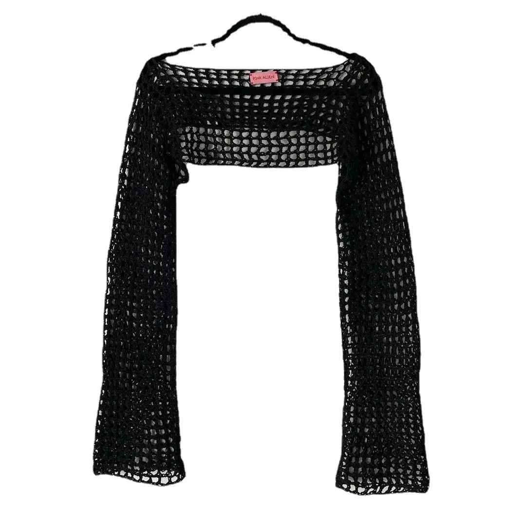 Mesh Crop Oberteil für Damen - Image 2