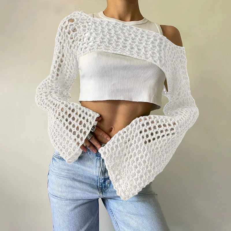 Mesh Crop Oberteil für Damen - Image 7