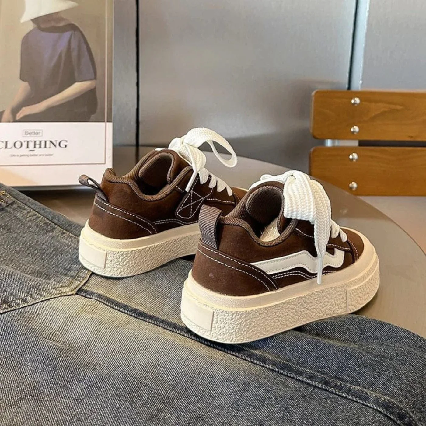 Mia – Bequeme Kinder-Plateausneaker - Image 2