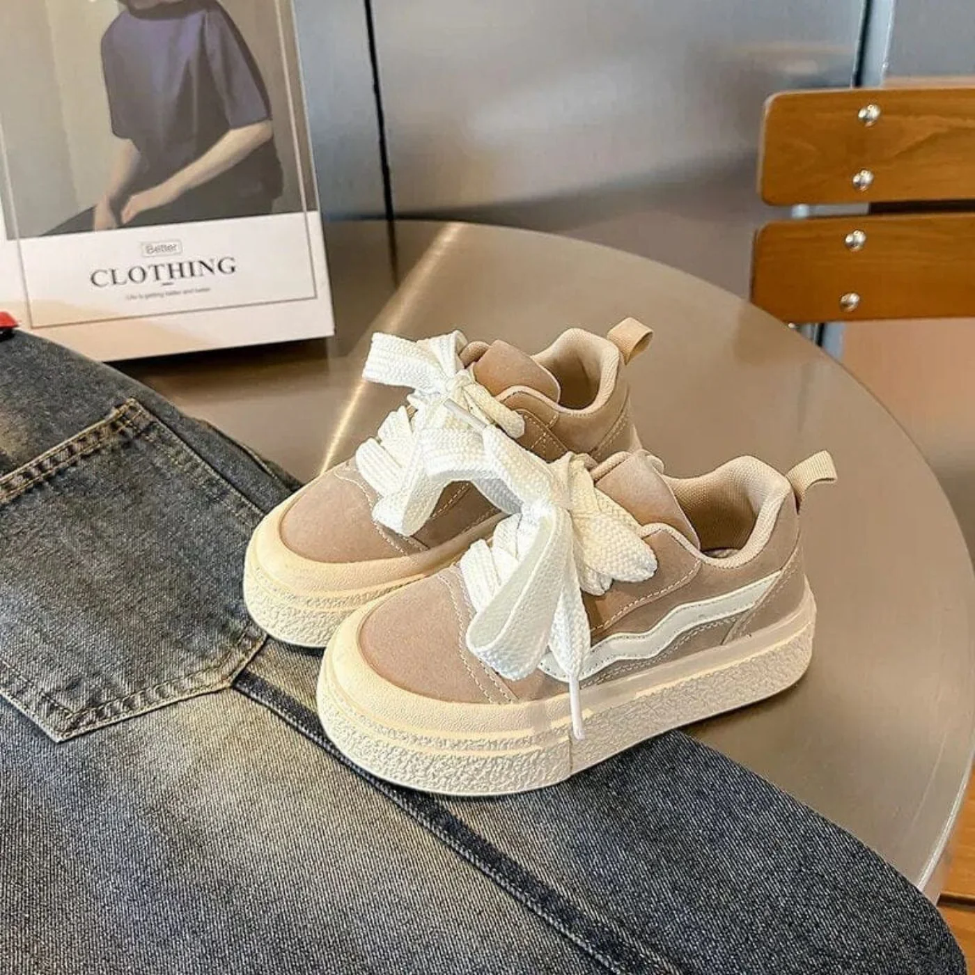 Mia – Bequeme Kinder-Plateausneaker - Image 3