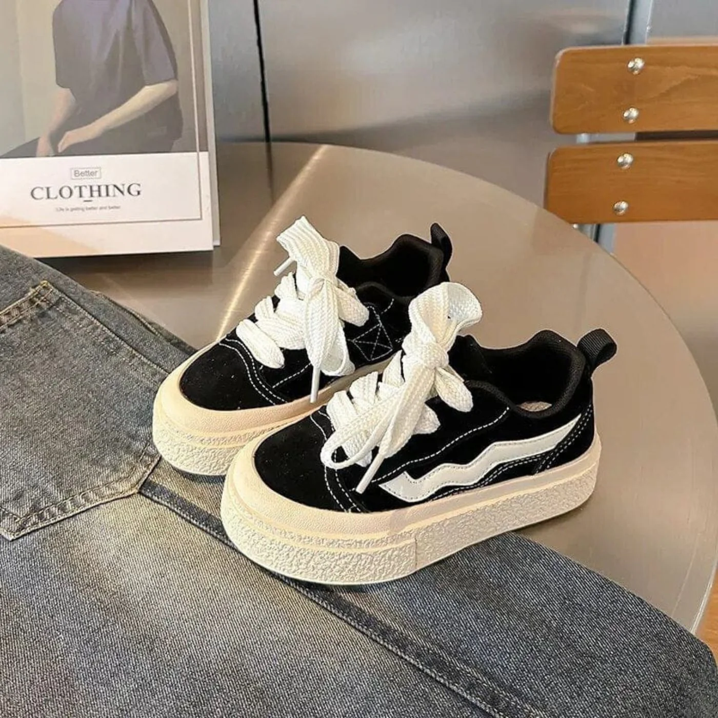 Mia – Bequeme Kinder-Plateausneaker - Image 4