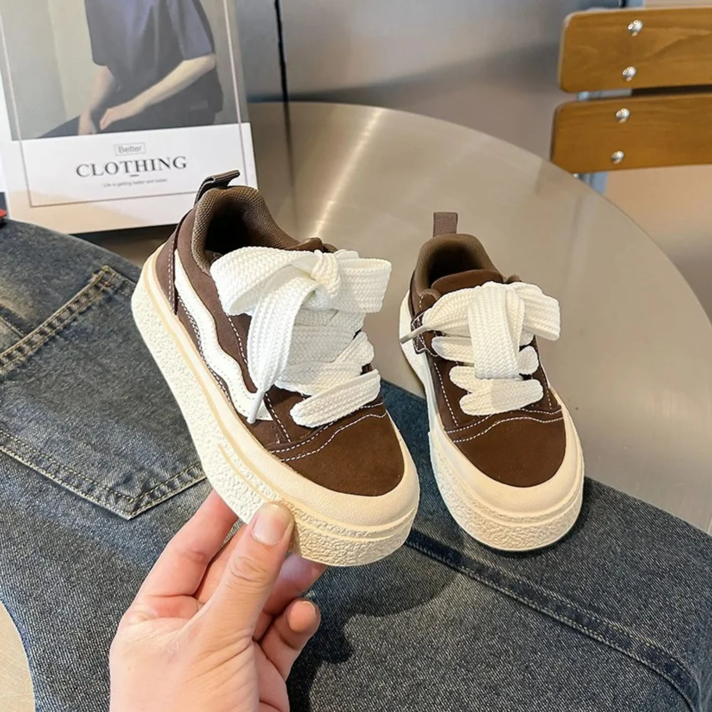 Mia – Bequeme Kinder-Plateausneaker - Image 6
